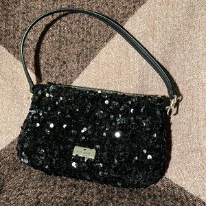 Used Kate Spade sequin fabric convertible - Black